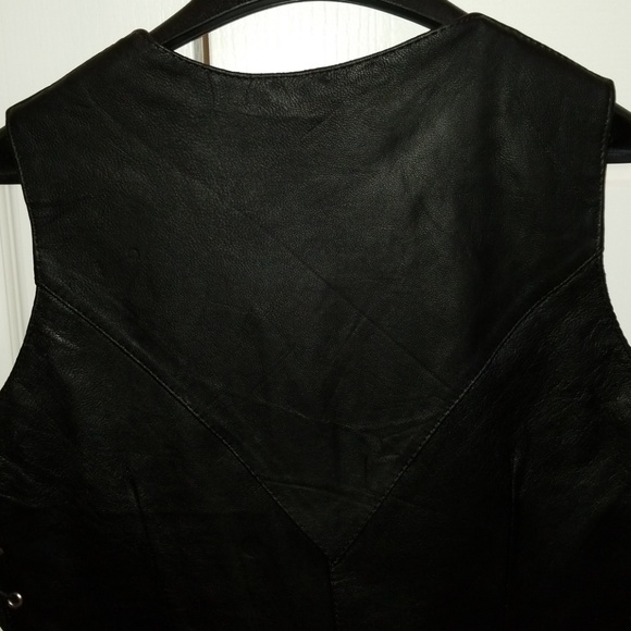 HUDSON LEATHER VEST - WOMENS - Picture 7 of 8